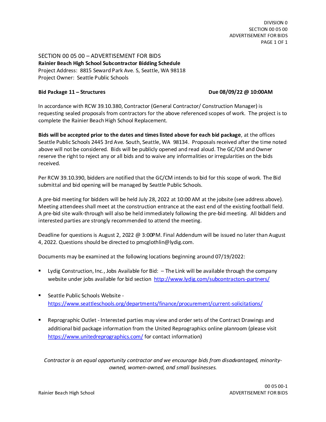 thumbnail of RBHS BP 11 – Structures – Advertisement for Bids
