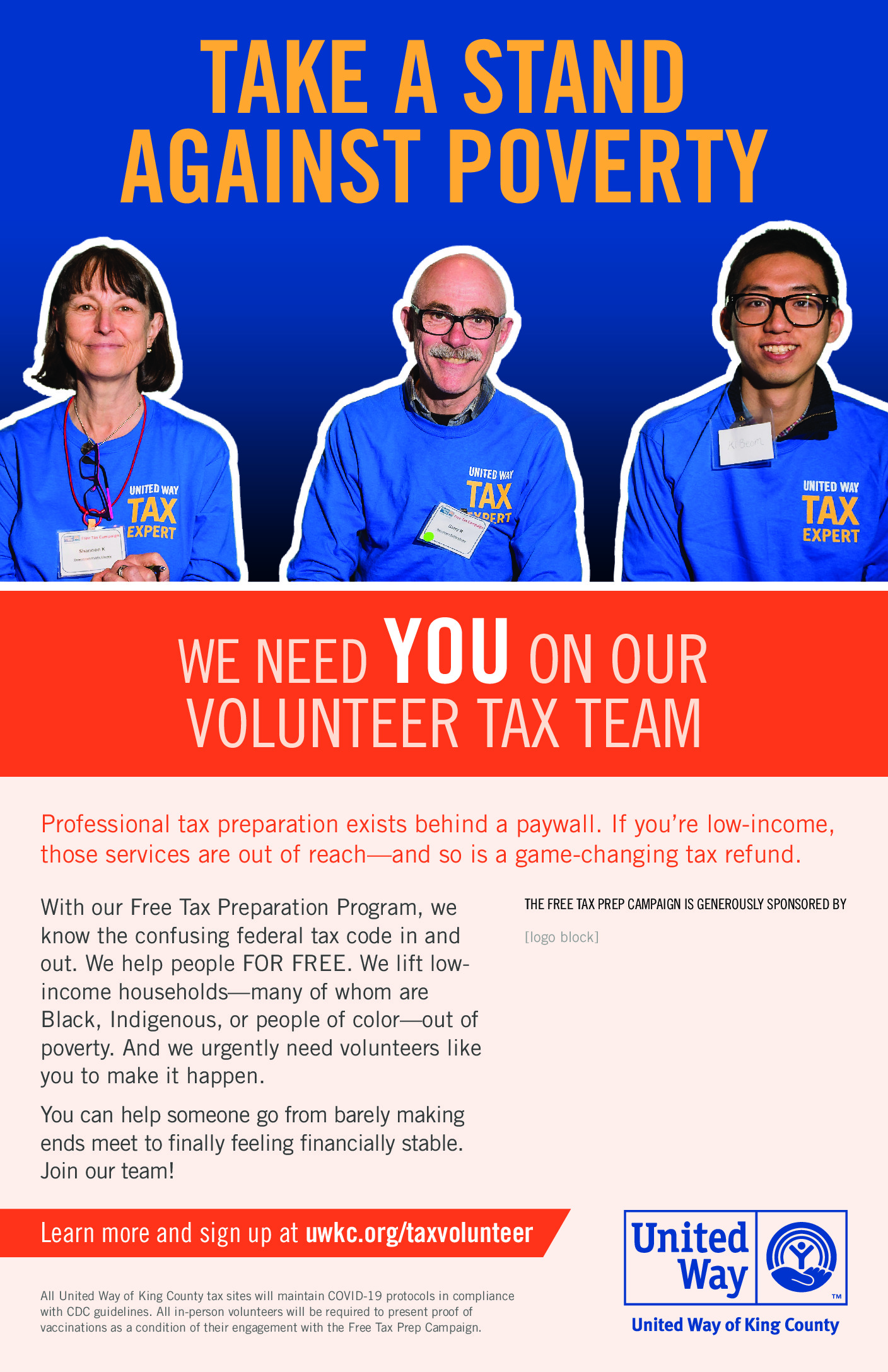 thumbnail of United Way Free Tax Prep-Volunteers Needed